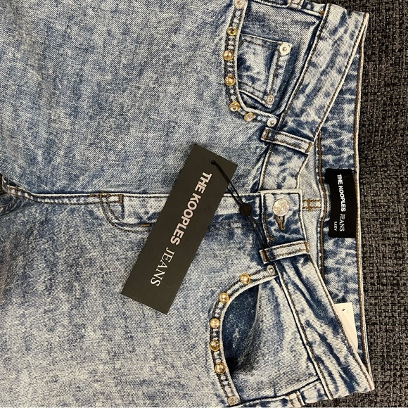 NWT The Kooples Lizy Bedazzled Jeans - Picture 8 of 15